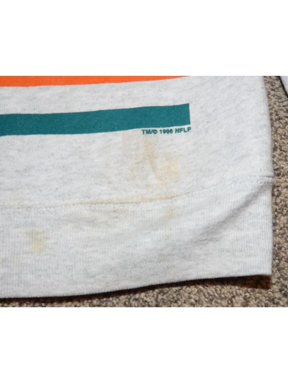 Vintage 1996 Dan Marino Miami Dolphins Pro Player Pullover Sweatshirt Youth XL